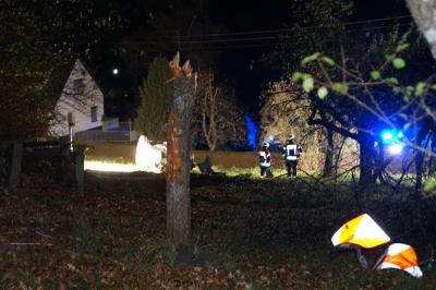 Zillhausen: 26 Jaehriger PKW Lenker Toedlich Verunglueckt 